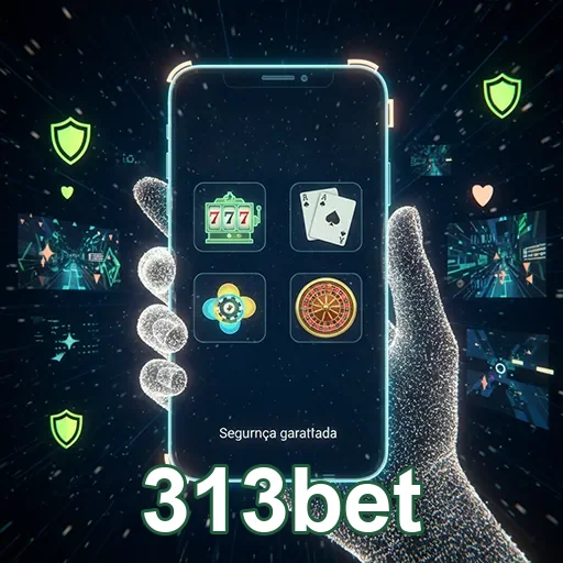 Tela de login e saque rápido no app de casino mobile