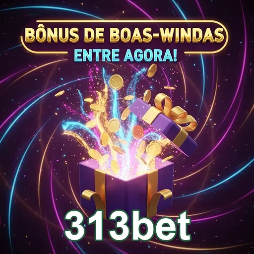 Imagem promocional do site 313bet destacando o bônus 06 para apostas e jogos online